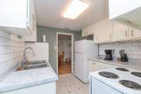 Updated kitchen with lots of cabinet space