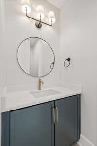 Bonus Room Attached Powder Bathroom