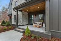 Oversized Front Porch Perfect for Lounging