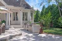 Enjoy your outdoor experience with this newly built outdoor kitchen.