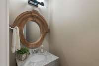 Powder room.
