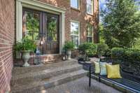 Beautiful Double Doors Welcome You For A Grand Entrance