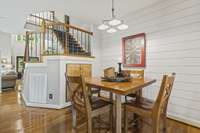Dining Area Located In Kitchen