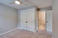 Bedroom 3!  Large closet and also connects to the Jack & Jill Bath!