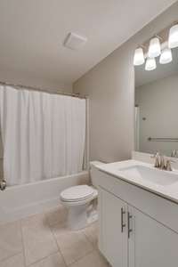 Bath for Bedroom 4 and guests!