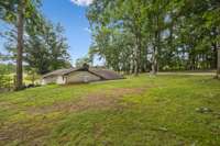 This unique Guest Home is built partially into the ground helping maintain it's temperature year-round.