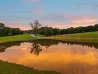 It beautifully mirrors the landscape and sunsets