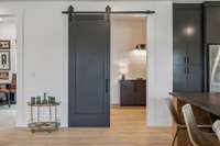 Entrance to the Butler's Pantry
