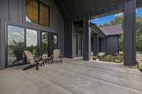 The outdoor space also allows you two take it all in