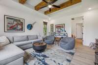 Another view of the Family Room which connect to Bedroom #2