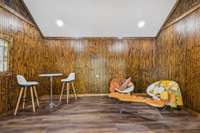 This beautifully renovated mini cabin is the perfect writing space, "She Shed" or "Man Cave"