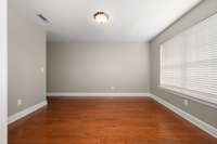 Formal dining room just off the entry