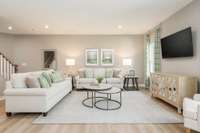 Model home shown with 2ft extension and country kitchen - see floorplan for details.
