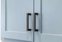 Custom shaker style cabinets with soft close drawers