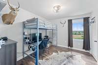 Bedroom 3 is a great space and also has natural light coming in.