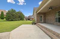Brick steps lead down to an expansive lower patio, perfect for entertaining or relaxing.2028 Martins Bend Dr.  La Vergne, TN 37086