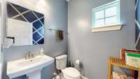 1/2 bath
