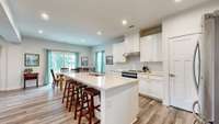 Beautiful Kitchen with huge island!