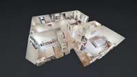 Floor plan - upstairs layout