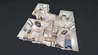 Floor plan - upstairs layout