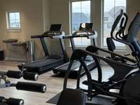 Lots of nice equipment in the gym!