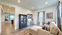 Let's head into the open kitchen and living space!