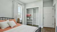 Guest apartment sleeping quarters.