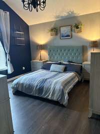 Laminate floors in Primary Bedroom