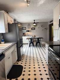 View of Kitchen to dining room