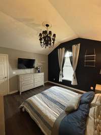 Vaulted Ceilings in Primary Bedroom
