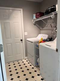 Laundry Room to Garage
