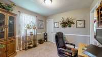 Bedroom 1 is utilized as an office space presently.