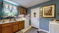 Plenty of sunshine makes for a wonderful day in your Kitchen.