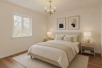 *The rendered images of the home are purely conceptual and serve as an artistic representation for visualizing the design, and should not be considered an accurate depiction of the actual property.