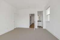 The 3rd bedroom located on the 2nd floor with a walk in closet and direct access to the 'jack and Jill' bathroom