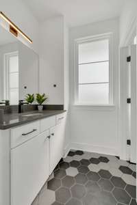 With private access to the bathroom