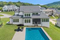 *Digital Rendering created for example purposes only. A pool is not included with the sale of this property* - Check out the size of this yard!! Plenty of room for a pool plus additional lawn space.
