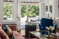 Entry to back porch