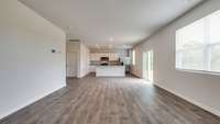 LIVING AREA OPEN TO KITCHEN
