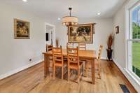 Formal Dining room, plenty of space for your Thanksgiving gatherings!
