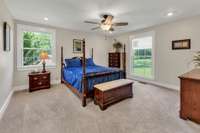 Primary bedroom on main level