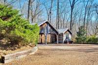 Carport with art studio attached.