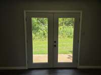 French Door  off of Kitchen
