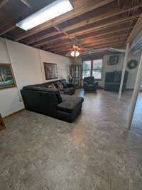 Basement Living Area