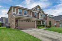 Large 2 Car Garage and Wide Driveway provide space for extra cars