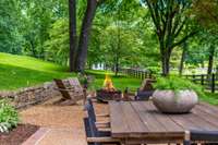 An abundance of peaceful space to entertain, relax, and roam!