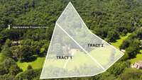 7640 Buffalo totals 9.8 acres, but spans two parcels of land.