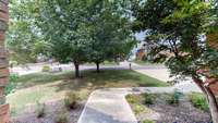 View from the front door.