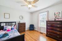 Bedroom 2 features a ceiling fan and a single window! 3114 Penny Ln Murfreesboro, TN 37130