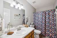 The second full bathroom has a combo shower/tub and a single vanity. 3114 Penny Ln Murfreesboro, TN 37130